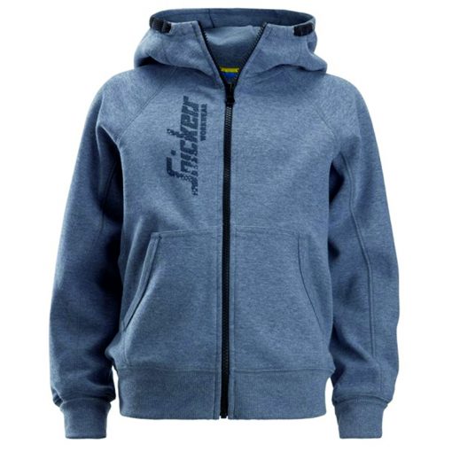 Snickers junior hoodie 7508 dark blue melange