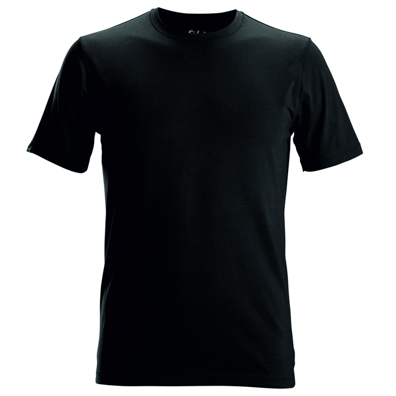 Snickers 2529 t-shirt 2-pak zwart